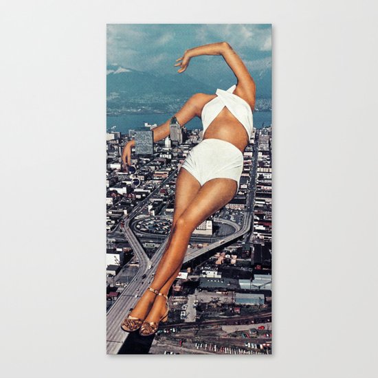 Urban D3 Canvas Print
