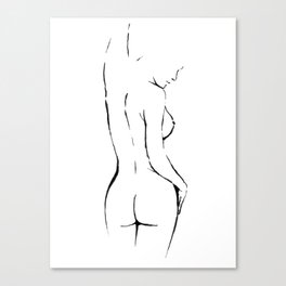 Nude 7 Canvas Print