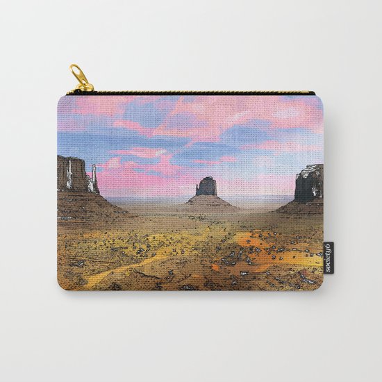 Monument Valley Carry-All Pouch