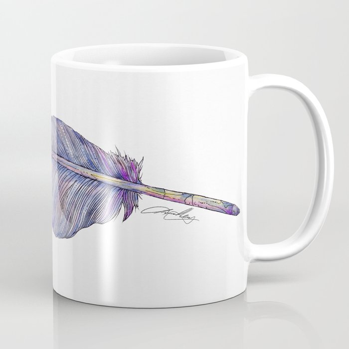 Cosmic Feather Coffee Mug