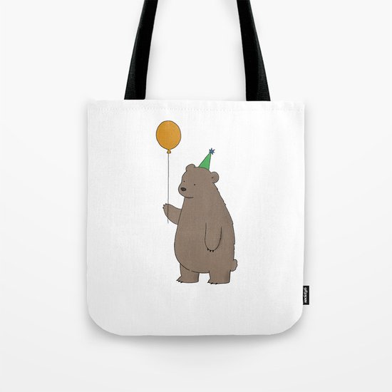 Bear Party Tote Bag