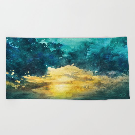 Sky No 3 Beach Towel