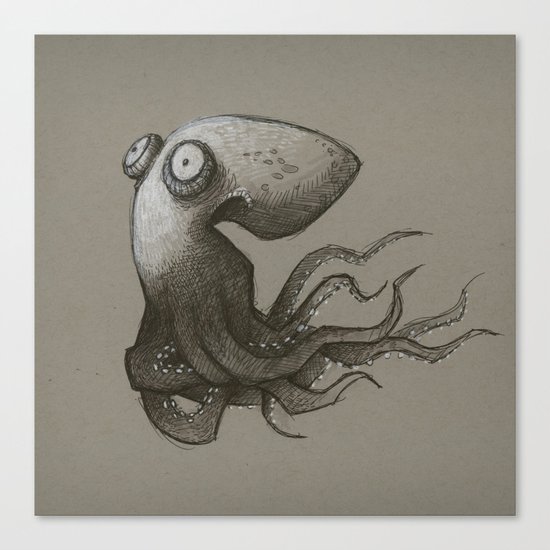 Octopus Canvas Print