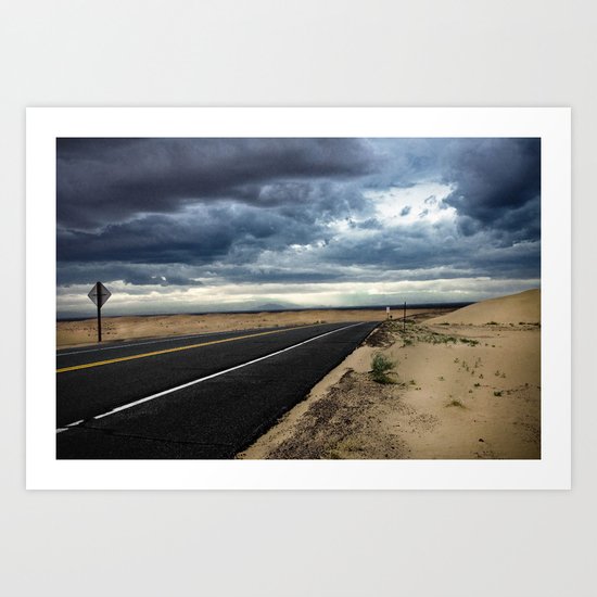 Road to Isolation Art Print