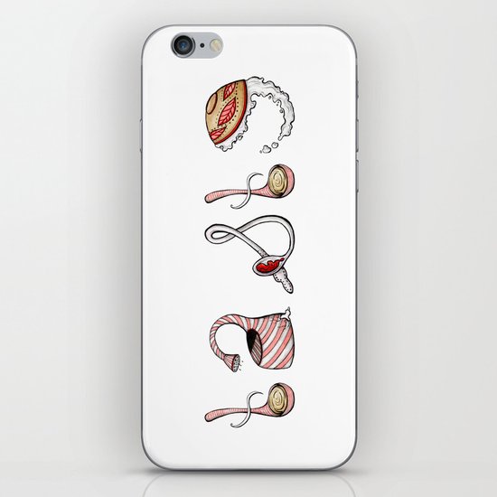 Cook Bake Taste Celebrate iPhone & iPod Skin