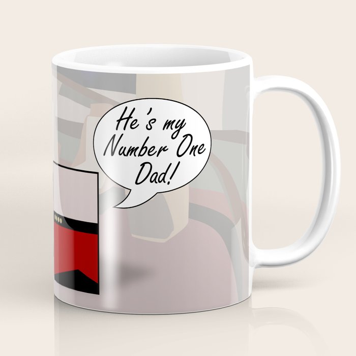 number one dad minimalist