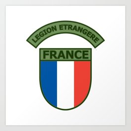 French Foreign Legion Art Print