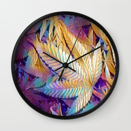 Purple Haze Wall Clock | Flower, Garden, 420, Weed, Color, Colorado, Floral, Forest, Purple, Nature 