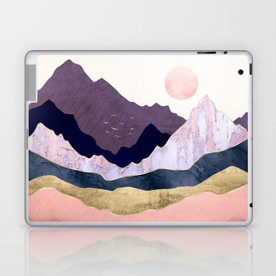 Mauve Mist Laptop & iPad Skin