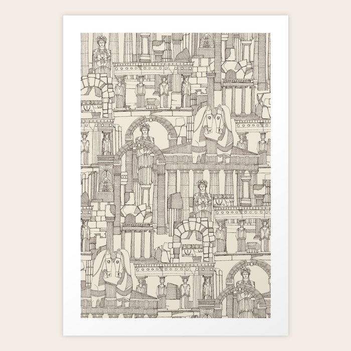 The Parthenon Athens Greece Print