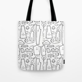 Sewing the Stars! White Tote Bag