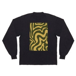 23 Abstract Swirl Shapes 220711 Valourine Digital Design Long Sleeve T-shirt