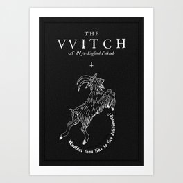 The Witch - Black Phillip Art Print