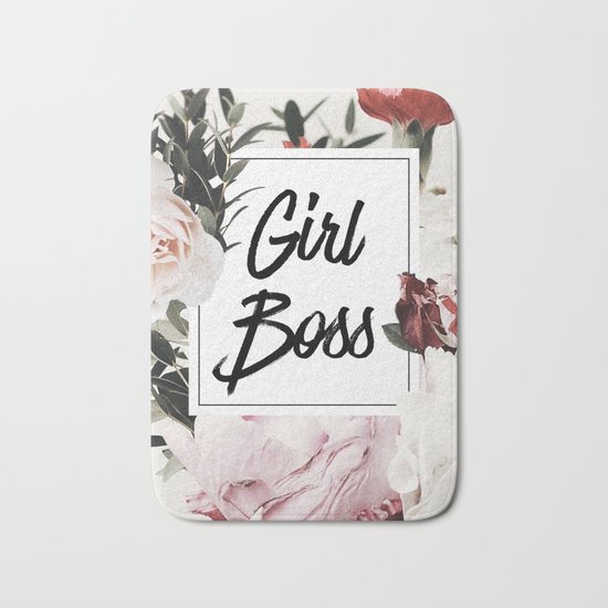Girl Boss Bath Mat