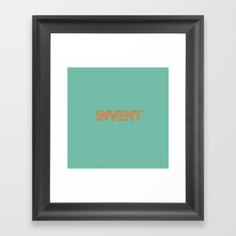Inspa 8: Invent Framed Art Print