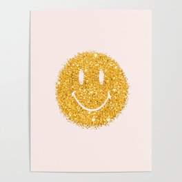 Happy Glitter Poster