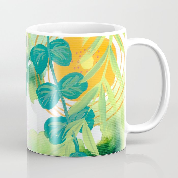 eight flowers in the garden Coffee Mug