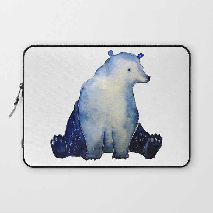 blue bear Laptop Sleeve