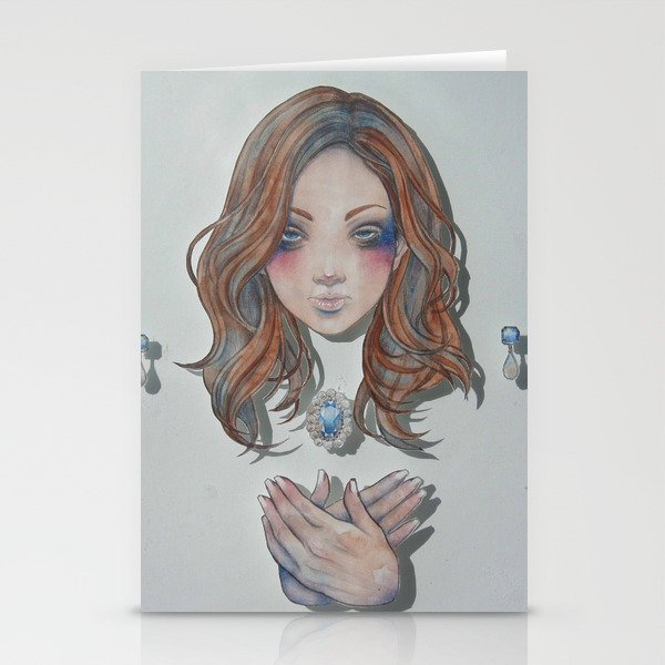 Sapphire Stationery Cards