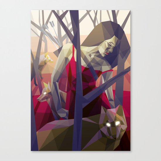 Of the hunt Canvas Print