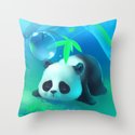 panda luxury memory foam bamboo pillow