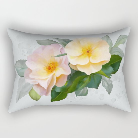 Wild roses Rectangular Pillow