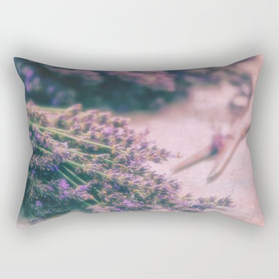 Lavender Revival Rectangular Pillow
