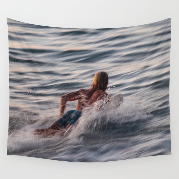 Surf Wall Tapestry by Cameron Schroeder Society6
