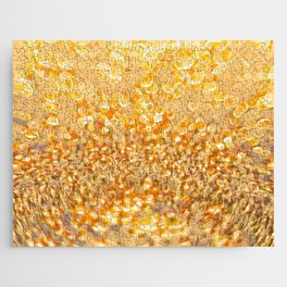 Light Golden And Yellow Abstraction Jigsaw Puzzle