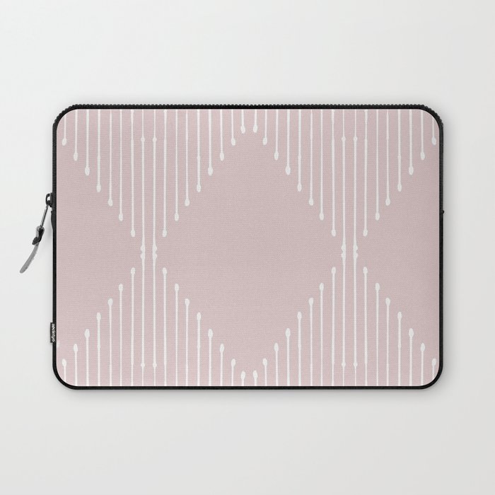 Geo (Linen Pink) Laptop Sleeve