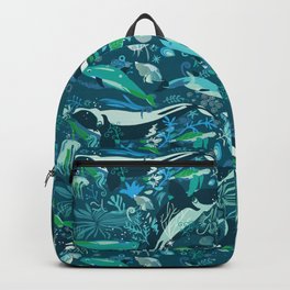 Whale song Backpack