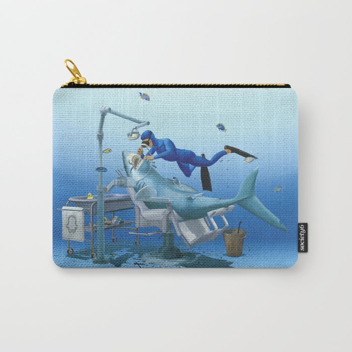 CARIE PROFONDE - DEEP DENTAL DECAY by Pascal Carry-All Pouch