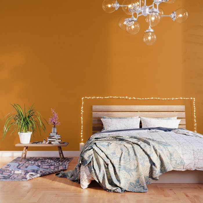 Dark Cheddar Fashion Color Trend Fall Winter 2019 Wallpaper By