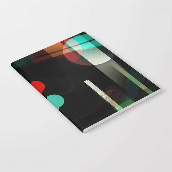 Multicolored abstract no. 62 Notebook