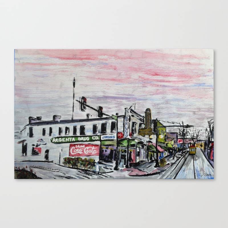 Argenta Drug Co North Little Rock Ar Canvas Print By
