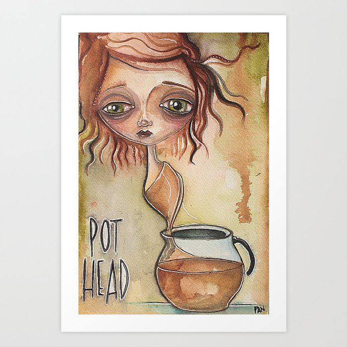 Need Coffee! Art Print