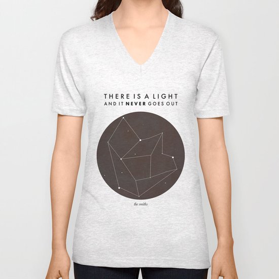 There Is A Light Unisex V-Neck