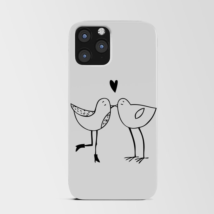 wedding birds iPhone Card Case