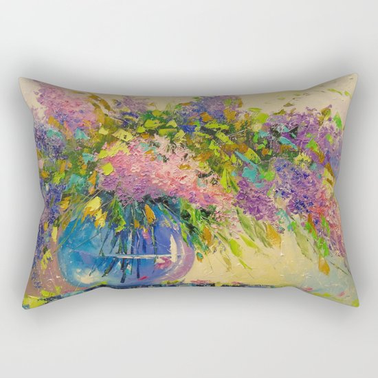 Lilacs Rectangular Pillow