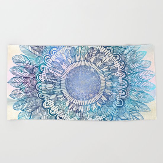 It's a glorious day, Buttercup Beach Towel