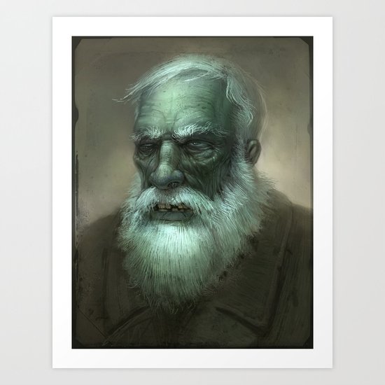 Old Dead Guy Art Print