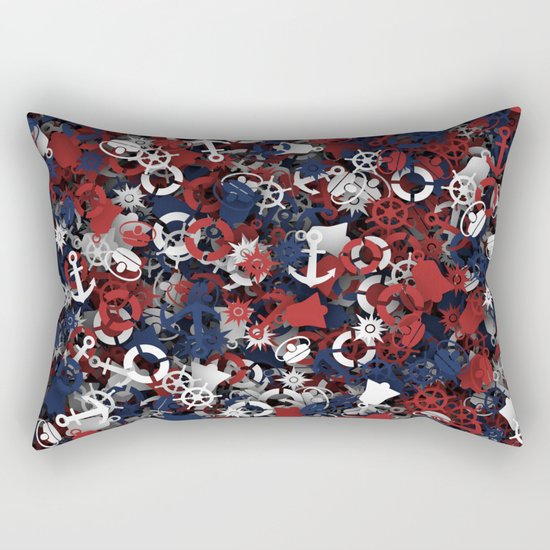 Nautical things Rectangular Pillow