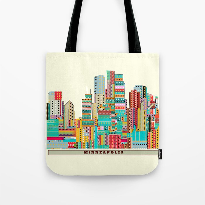 Minneapolis city  Tote Bag