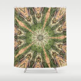 Kaleidoscope of Southwest Earth Tones Shower Curtain