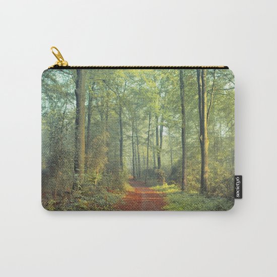 Forest Morning Walk Carry-All Pouch
