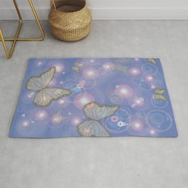 Whimsical Butterfly Rug