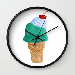 Ice Cream Cone Wall Clock