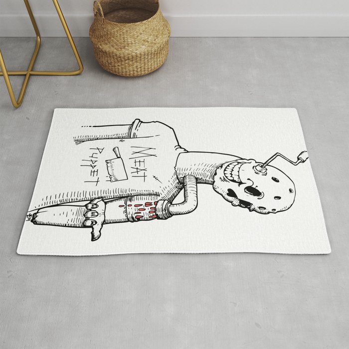 Meat Puppet Rug