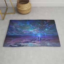 Ocean, Stars, Sky, and You Rug