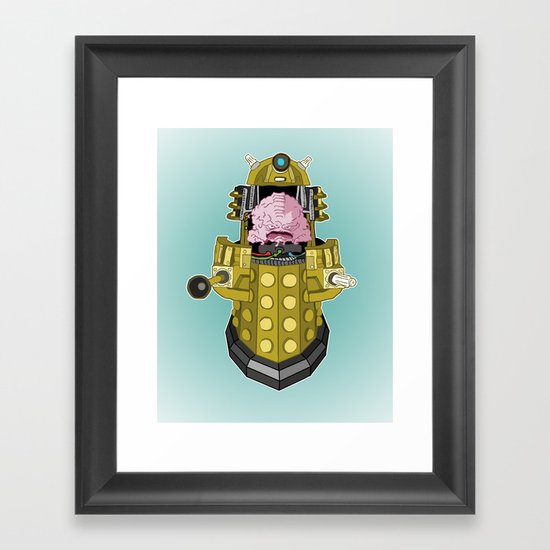 Kralek: Exterminate the Turtles! Framed Art Print